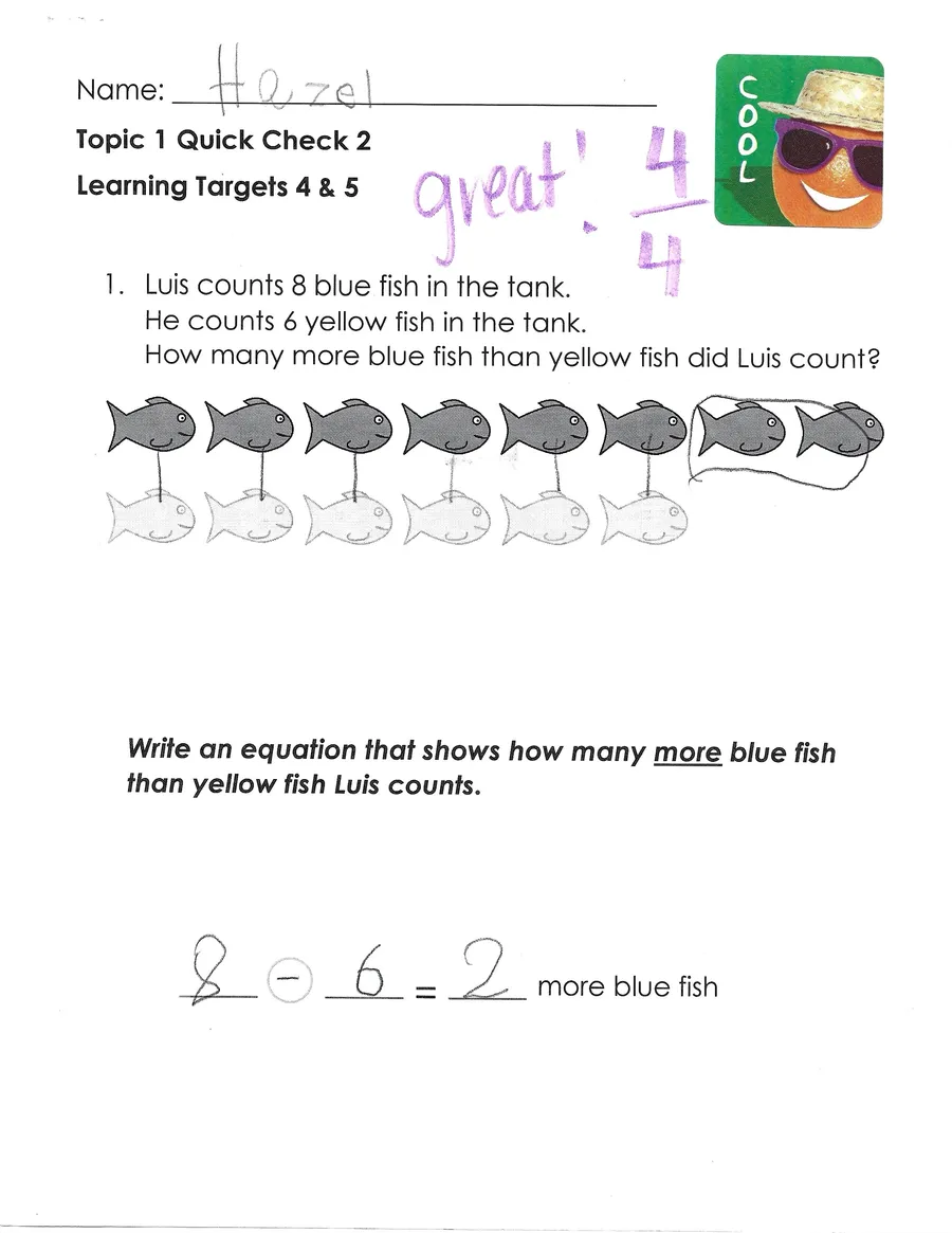 September - 1st Grade — image 1